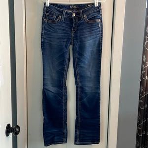 Silver Aiko slim bootcut joga jeans
